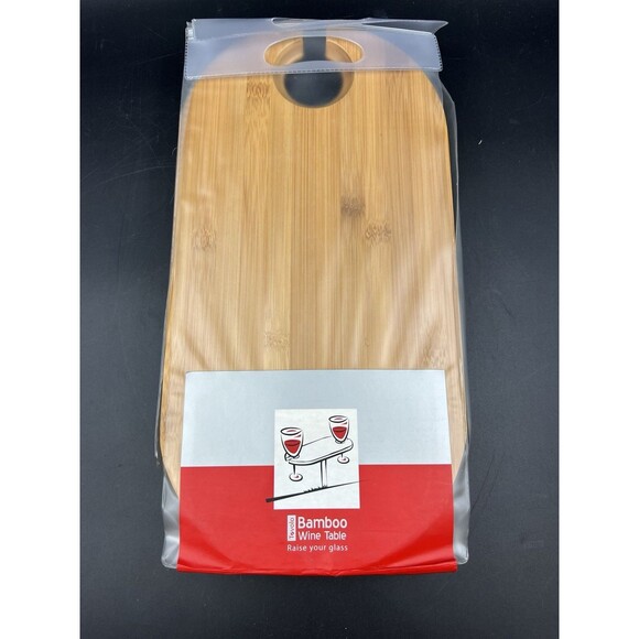 Tovolo Bamboo 2 Wine Collapsible Table w/Ground Stake - Picture 3 of 4